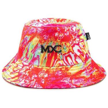 Imagem de Chapéu Bucket Hat Mxc Brasil Estampado Psicodélico Tie Dye