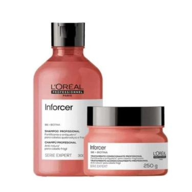 Imagem de L`Oréal Profissionnel Serie Expert Inforcer (Kit Shampoo 300ml + máscara 250g)