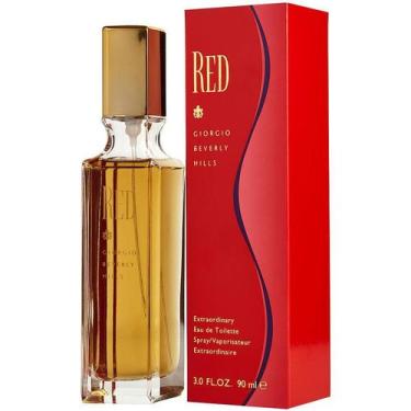 Imagem de Perfume Feminino Red Giorgio Beverly Hills Eau De Toilette Spray 90 Ml