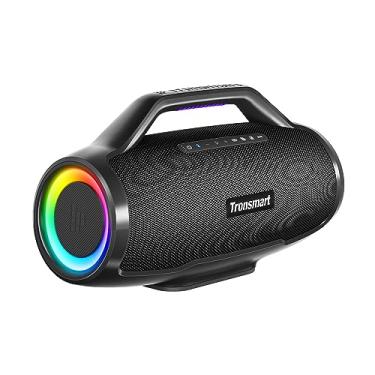 Imagem de Tronsmart Bang Max Portable Bluetooth Speaker, 130W Powerful Loud Speaker with Deep Bass, Party Sync, IPX6 Waterproof, 24H Playtime, Customized EQ & Light Show,Portable Speaker with Handle for Outdoor