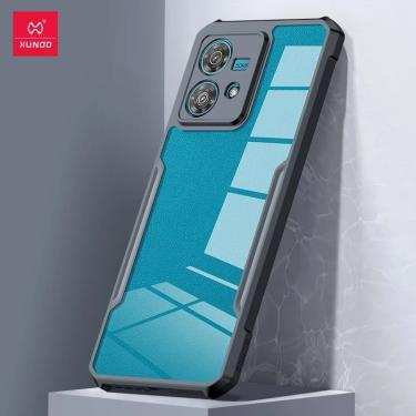 Imagem de Xundd para Motorola Edge 40 Neo Phone Case transparente capa traseira à prova de choque capas