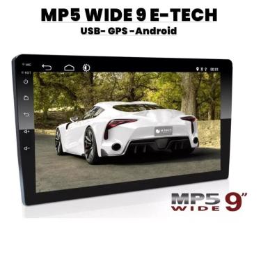 Imagem de Mp5 Wide 9 Polegadas Car Play Android Bluetooth Gps E-Tech