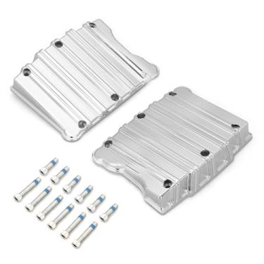 Imagem de Para Harley Rocker Box Top Cover Chrome Gauge Twin Cam Street Glide FLHX CVO Electra Glide Ultra Limited FLHTK 10-16 Road King FLHR