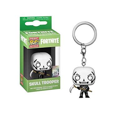 Imagem de Chaveiro Pocket Funko Pop: Fortnite: Skull Trooper Funko Multicolorido Pequeno