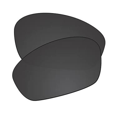 Imagem de EZReplace Lentes de reposição para óculos de sol Oakley Monster Dog (lentes polarizadas) – Serve para armação Oakley Monster Dog (preto carbono)