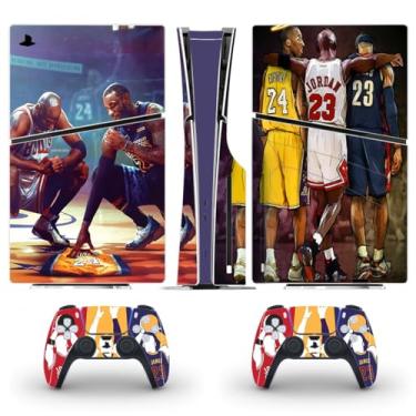 Imagem de PEYANZ Película de vinil compatível com PS5 Slim (Disk Edition) | Impressão HD, resistente a arranhões, aplicação sem bolhas