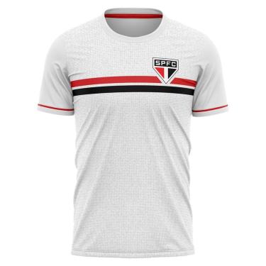 Imagem de Camiseta Braziline Ice São Paulo  Infantil - Branco