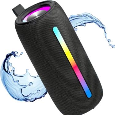 Imagem de Caixa Caixinha De Som Portátil Bluetooth 5.1 Potente Tws Led(Camuflada) (preto)