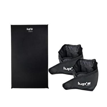 Imagem de Colchonete 100cmx60cmx3cm + Par Caneleira Musculação 3 Kg-Masculino