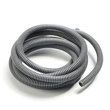 Imagem de Bettomshin Tubo corrugado conduíte de polipropileno tubo de polietileno flexível não dividido mangueira de tubo de fio flexível 12 mm diâmetro interno 15,8 mm diâmetro externo 3,5 m de comprimento