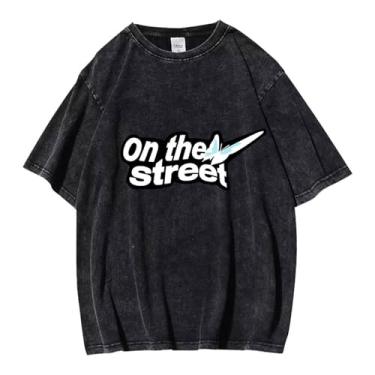 Imagem de Camiseta J-Hope Solo vintage estampada lavada streetwear camisetas vintage unissex para fãs, 7, 3G