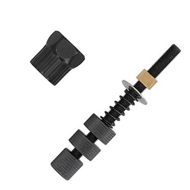 Imagem de Venda Louca Extrator de manivela de bicicleta, fácil operação simples Ferramenta precisa de remoção de suporte uniforme inferior com dispositivo anti-queda para reparo de bicicletas