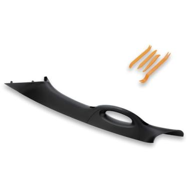 Imagem de Gagsu Uma alça de acabamento interno de pilar, lado esquerdo do motorista, compatível com Ford F150 F-150 2004-2008 Lincoln Mark LT 2006-2008 Painel auxiliar de pega de pilar 4L3Z-1503599-AAA (lado