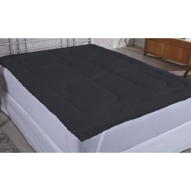 Imagem de Pillow Top Cama Casal  Box Protetor De Colchão Extra Macio Casal Padrã