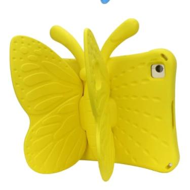 Imagem de Waillynice Capa para tablet infantil com desenho de EVA para Amazon Kindle Fire HD 10 Plus 2021 à prova de choque (amarelo, Fire HD 10 Plus 2021)