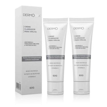 Imagem de Kit 2 Creme Para Clarear Virilha E Axilas Com Mancha Escura