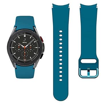 Imagem de Compatível com Samsung Galaxy Watch 4 de 44 mm e 40 mm/Galaxy Watch 4 Classic de 42 mm e 46 mm/Active 2 de 40 mm e 44 mm/Galaxy Watch Active/Galaxy Watch 3 de 41 mm/Galaxy Watch de 42 mm, pulseira