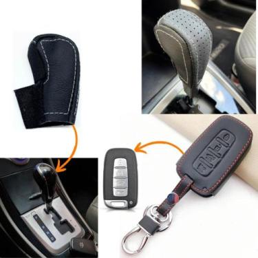 Imagem de Capas de Proteção chave presencial e manopla câmbio automático Hb20 Co