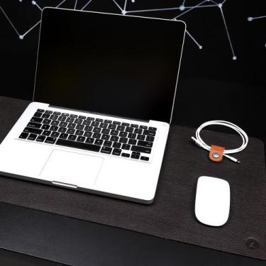 Imagem de Deskpad Floater de Couro Couro50 70x30, Café