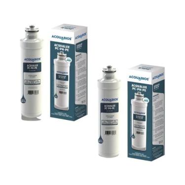 Imagem de Kit 2 Refil Purificador Compatibilidade Electrolux Acqualux Acquabios 