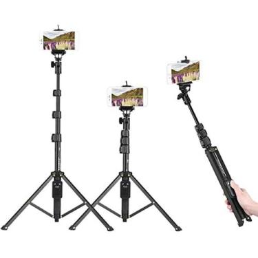 Imagem de Bastão Retrátil De Celular E Câmera Tripé Controle Bluetooth 1688 - Yu