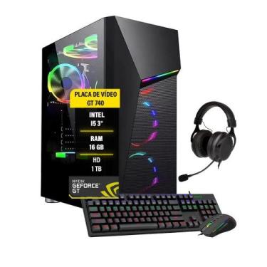 Imagem de Pc Gamer Chrono I5 3470 Memória 16Gb Ddr3 Hd1Tb Gt740 - Amorim Shop