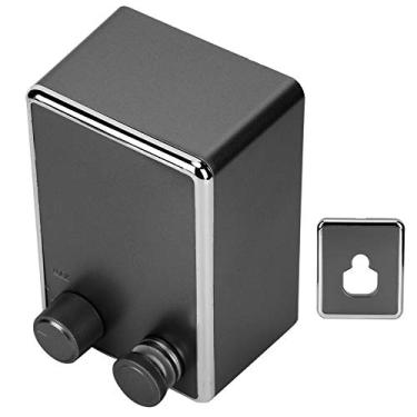 Imagem de Varal Retrátil Domary Rack de Secagem para Varanda Interna de Aço Inoxidável Montado na Parede (Preto)