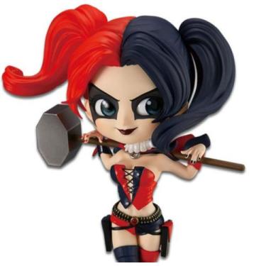 Imagem de Boneca Super Luxo  Arlequina Dc Comics  Versão Batman Action Figure Co