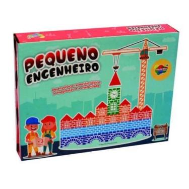 Imagem de Brinquedo Jogo Pequeno Engenheiro 42 Pcs 120 Aquarela