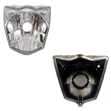 Imagem de Bloco Optico Farol Moto CG 125/150 Fan KS/ES/ESD CG 160 Titan - Loja D