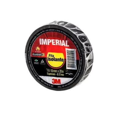 Imagem de Kit 5 unid fita isolante 3m imperial 18mmx20mx0,13mm - IMPERIAL 3M