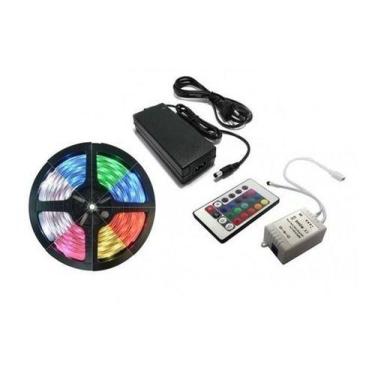 Imagem de Fita Led 5m Rolo Rgb  5050 Bluetooth Pronta Entrega - oem