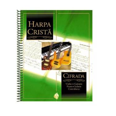 Imagem de Harpa Cristã Cifrada Cpad Guitarra - Violão -Teclado - Piano