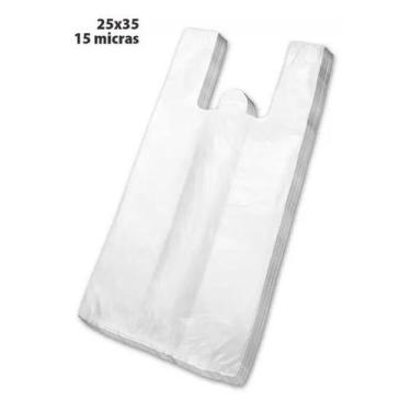 Imagem de Sacola Fardo Fechado 25x35 Fina Virgem (3000un) kit 3 pct - Colombo, S