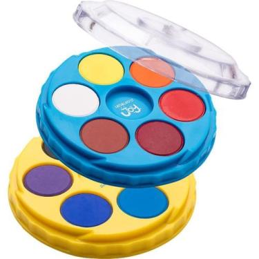 Imagem de Aquarela Joy 12 Cores Estojo Empilhável Leo&ampLeo - Leo&Leo