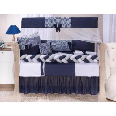 Imagem de Kit Enxoval Completo Berço Americano Estampado Luxo - Beatriz Baby Enx