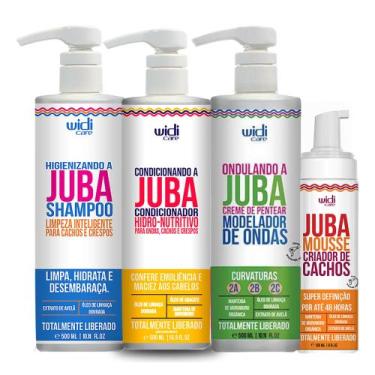 Imagem de Ondulando a Juba Mousse Shampoo Condicionador Widi Care