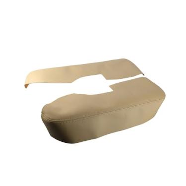 Imagem de ACROPIX Tampa do apoio de braço do painel da porta dianteira do carro guarnições interiores da porta para Acura TL 2009-2014 bege 1 par de peças de carro