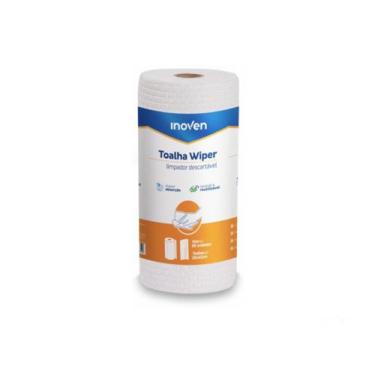 Imagem de Pano Wiper Industrial 28cmx40cm rolo c/ 88 folhas tipo Wypall X70Plus 