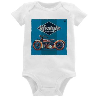 Imagem de Body Bebê Life on the road - Foca na Moda, Branco, GG