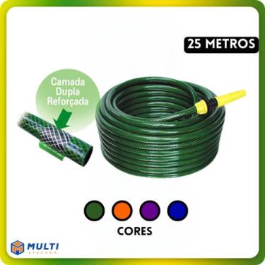 Imagem de Mangueira trançada babyflex cores sortidas - MONTEREY GREEN, 25 METROS