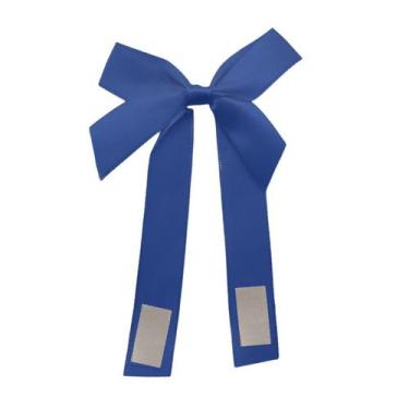 Imagem de Laço Perfeito de Fita de Cetim com Adesivo - Azul Intenso - G 7x21,5cm