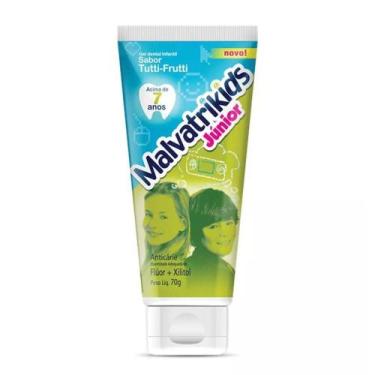 Imagem de Creme dental infantil malvatrikids junior com flúor - 70g - Daudt de o