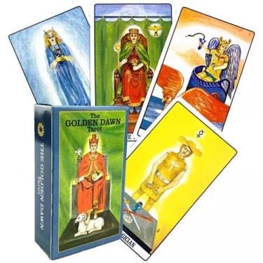 Imagem de The Golden Dawn Tarot Deck Tarô Da Aurora Dourada Baralho de Cartas de