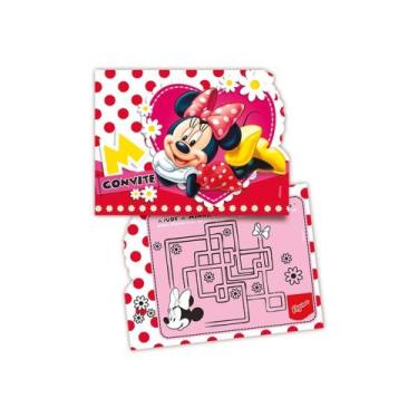 Imagem de Convite Festa Minnie- Pacote com 8 unidades - Regina