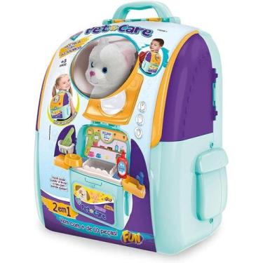 Imagem de Adotados mochila pet fun care com acessórios