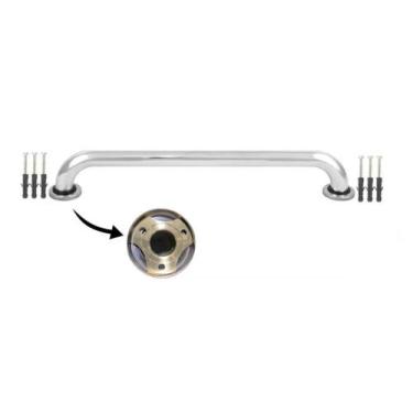 Imagem de Barra/alça De Apoio Para Banheiro 60cm Idoso/deficiente - Caman Acabam