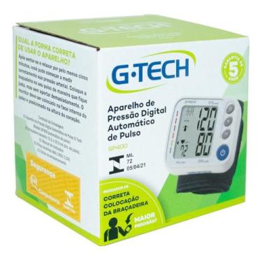 Imagem de Aparelho De Pressão Digital De Pulso Gtech + Estojo + Pilhas - G-Tech