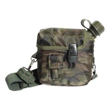 Imagem de Cantil Para Água 1.8litros Pvc Camuflado Militar Ntk Ark - Nautika