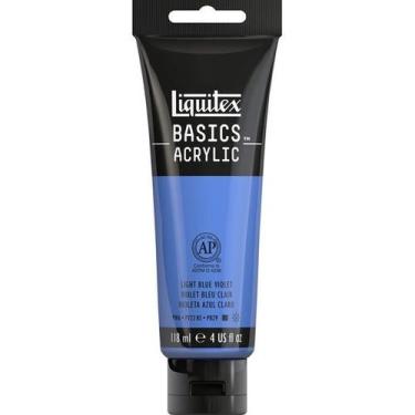 Imagem de Liquitex Basics Tinta Acrílica, Azul (Blue Violet Light), 118 ml, Basi